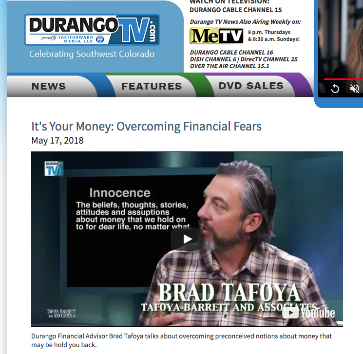 It’s Your Money Financial Fears Video Interview Kinder